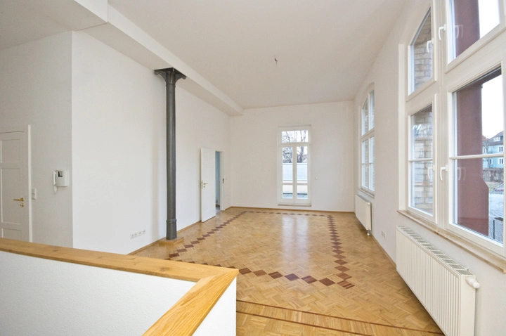 Herweghstraße 8, Wohnzimmer zweite Ansicht